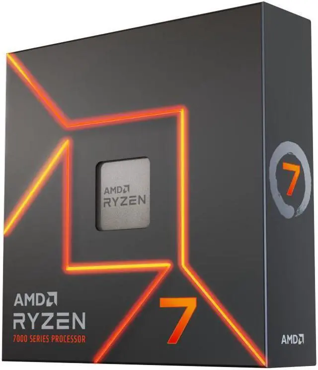 Main image of AMD Ryzen 7 7700 - Ryzen 7 7000 Series 8-Core Socket AM5 65W AMD Radeon Graphics Processor