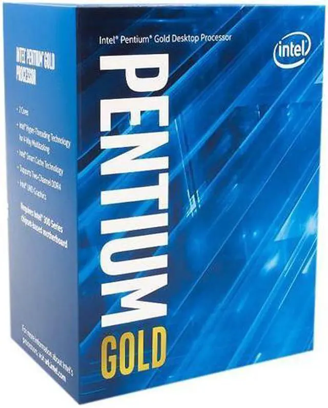 Main image of Intel Pentium Gold G6500 - Pentium Gold Dual-Core 4.1 GHz LGA 1200 58W Intel UHD Graphics 630 Desktop Processor - BX80701G6500