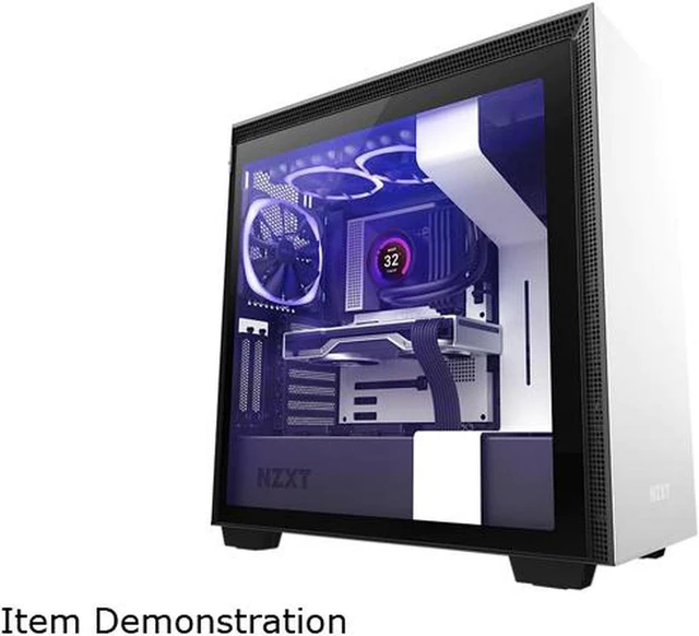 Alt view image 7 of 7 - NZXT Kraken Z53 240mm Liquid Cooler with LCD Display - Black