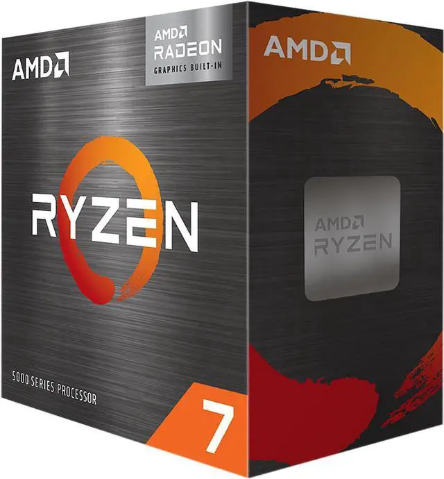Main image of AMD Ryzen 7 5700G - Ryzen 7 5000 G-Series Cezanne (Zen 3) 8-Core 3.8 GHz Socket AM4 65W AMD Radeon Graphics Desktop Processor - 100-100000263BOX