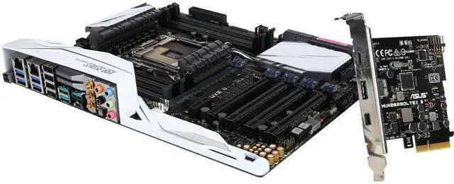 Main image of ASUS X99-DELUXE II LGA 2011-v3 Intel X99 SATA 6Gb/s USB 3.1 ATX Intel Motherboard