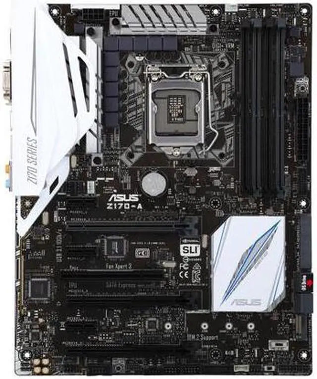 Alt view image 3 of 5 - ASUS Z170-A LGA 1151 Intel Z170 HDMI SATA 6Gb/s USB 3.1 USB 3.0 ATX Intel Motherboard
