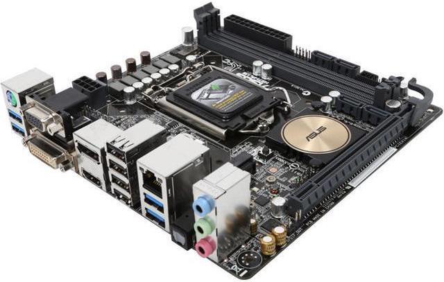 Refurbished: ASUS H97I-PLUS LGA 1150 Intel H97 HDMI SATA 6Gb/s USB