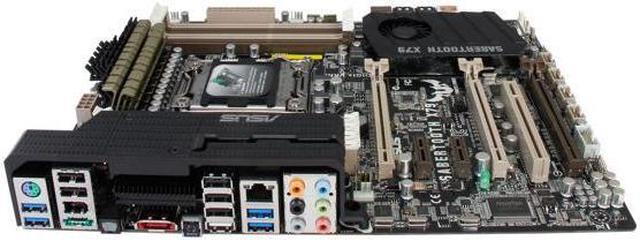 Alt view image 2 of 5 - ASUS Sabertooth X79 LGA 2011 Intel X79 SATA 6Gb/s USB 3.0 ATX Intel Motherboard