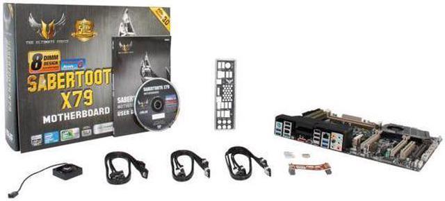 Alt view image 5 of 5 - ASUS Sabertooth X79 LGA 2011 Intel X79 SATA 6Gb/s USB 3.0 ATX Intel Motherboard