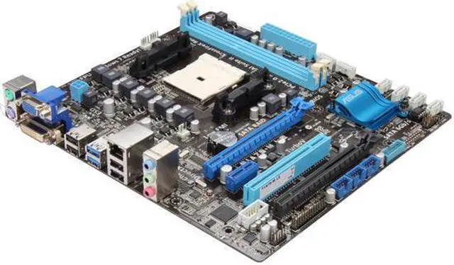 Main image of ASUS F1A75-M LE FM1 AMD A75 (Hudson D3) SATA 6Gb/s USB 3.0 Micro ATX AMD Motherboard with UEFI BIOS