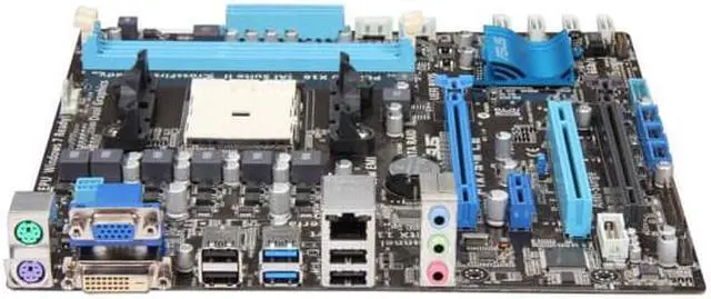 Alt view image 2 of 5 - ASUS F1A75-M LE FM1 AMD A75 (Hudson D3) SATA 6Gb/s USB 3.0 Micro ATX AMD Motherboard with UEFI BIOS