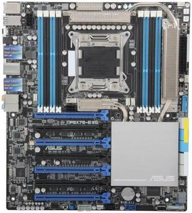 Alt view image 3 of 6 - ASUS P9X79-E WS LGA 2011 Intel X79 SATA 6Gb/s USB 3.0 SSI CEB Intel Motherboard