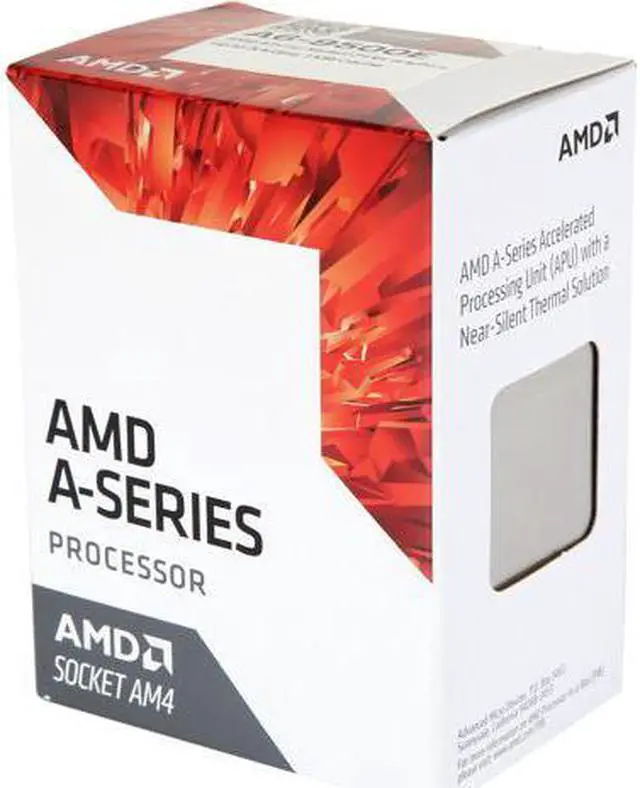 Main image of AMD A6-9500E Bristol Ridge Dual-Core 3.0 GHz Socket AM4 35W AD9500AHABBOX Desktop Processor Radeon R5