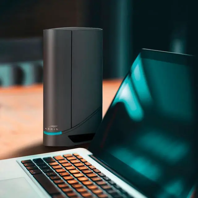 Alt view image 7 of 7 - ARRIS Surfboard G34 DOCSIS 3.1 Gigabit Cable Modem & AX3000 Wi-Fi 6 Router, Approved for Cox, Spectrum, Xfinity & Others