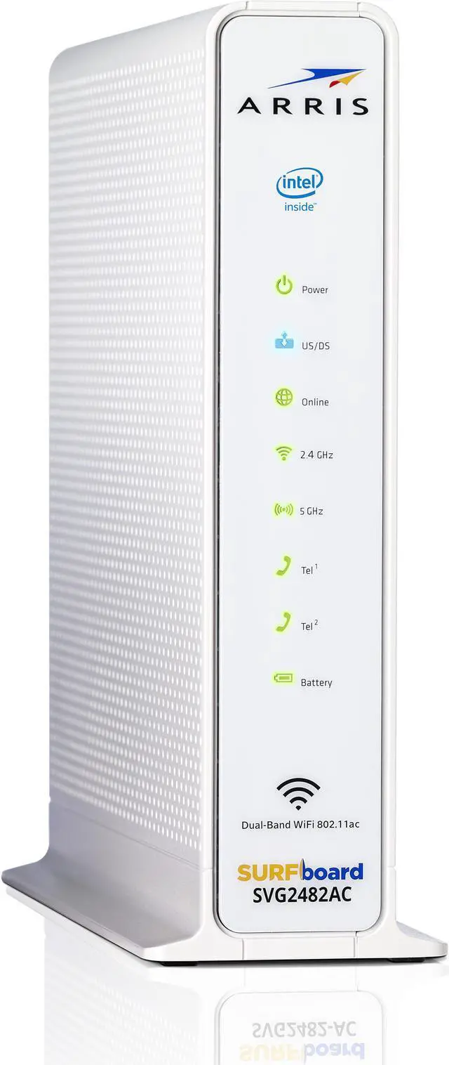 Alt view image 4 of 5 - ARRIS SVG2482AC SURFBoard Internet, Wi-Fi & Voice Modem