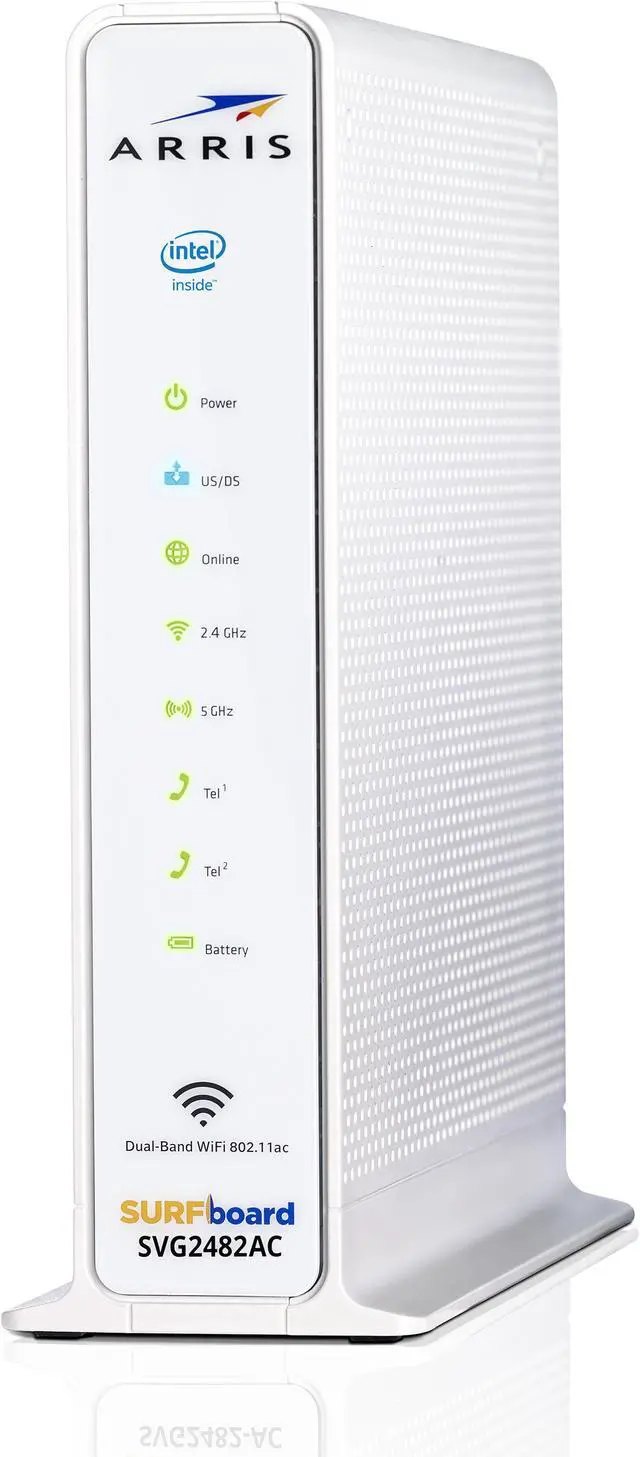 Alt view image 3 of 5 - ARRIS SVG2482AC SURFBoard Internet, Wi-Fi & Voice Modem