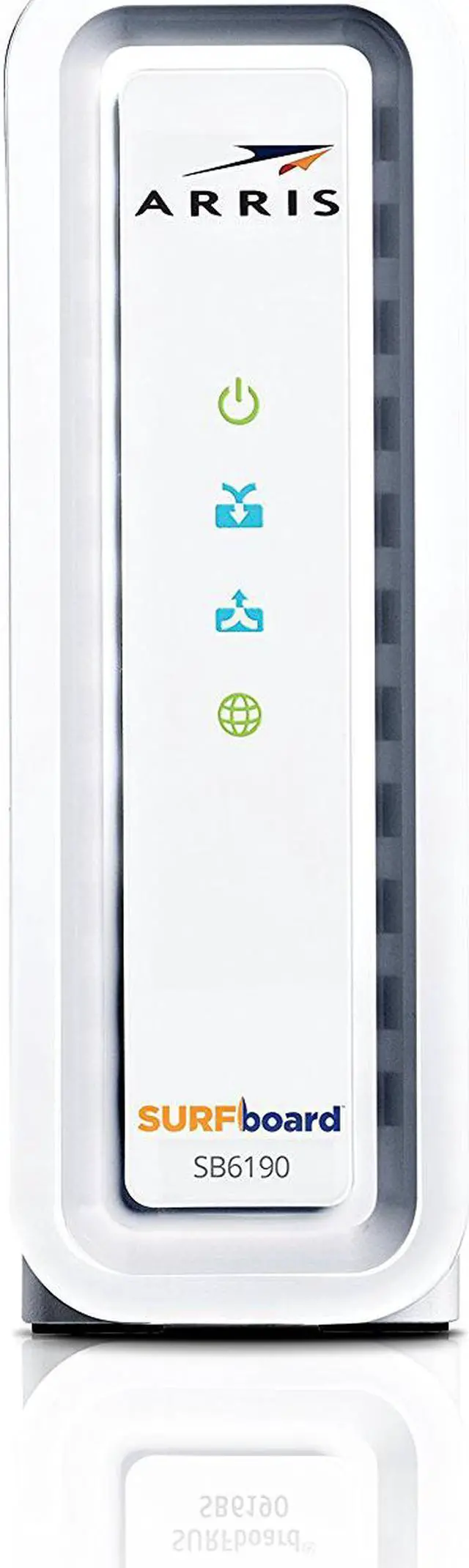 Alt view image 3 of 5 - ARRIS SURFboard SB6190-RB DOCSIS 3.0 Cable Modem - White