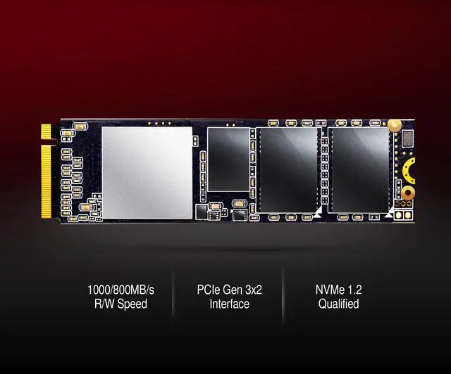 Alt view image 2 of 12 - XPG SX6000 512GB M.2 PCIe NVMe Internal SSD w/ DIY Heatsink  (ASX6000NP-512GT-C)