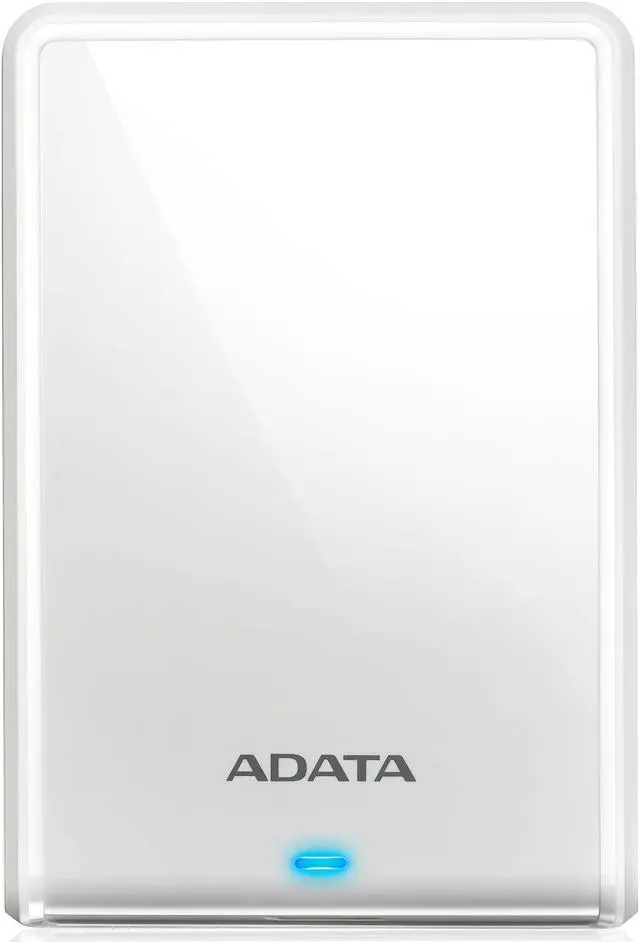 Main image of ADATA HV620S 1 TB White External Hard Drive - USB 3.1 (AHV620S-1TU3-CWH)