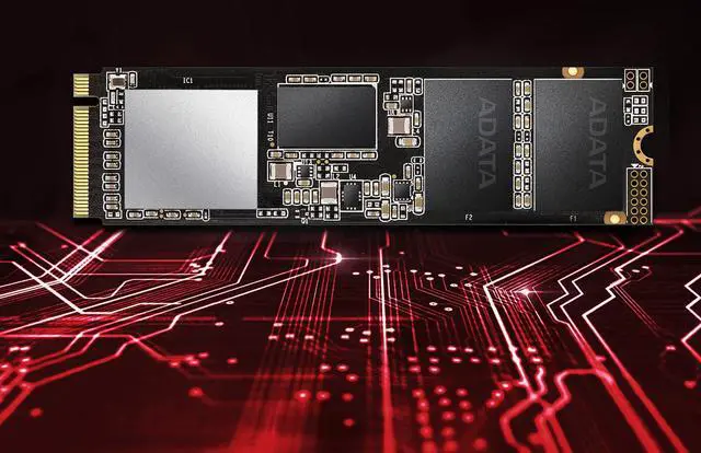 Alt view image 5 of 13 - XPG SX8200 PCIe NVMe Gen3x4 M.2 2280 240GB SSD (ASX8200NP-240GT-C) w/ Black XPG Heatsink
