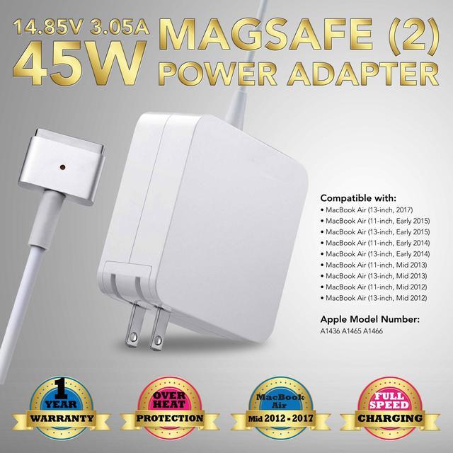 45W 14.85V 3.05A AC Power Adapter Charger for Apple Macbook Air 11