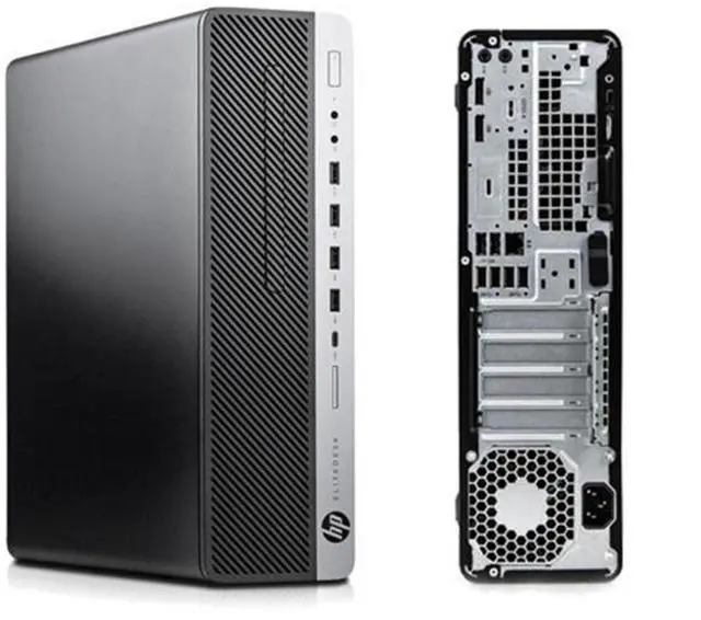 Alt view image 4 of 5 - HP ProDesk G5 Desktop PC | Windows 11 | Intel i7 9th gen Processor | 8GB RAM | 128GB SSD | 17" LCD