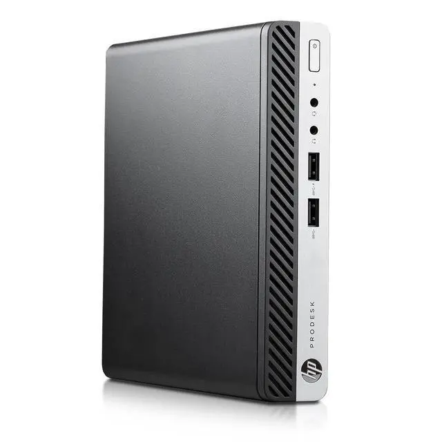 Alt view image 4 of 5 - HP ProDesk G5 Micro PC | Windows 11 | Intel i5 9th gen Processor | 8GB RAM | 128GB SSD | 17" LCD
