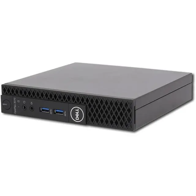 Alt view image 3 of 5 - Dell OptiPlex 5070 Micro PC Windows 11 Pro | Hexa-Core i5 9th gen CPU | 8GB RAM | 256GB SSD