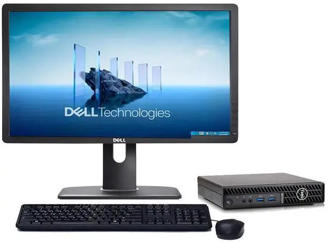 Main image of Dell OptiPlex 7090 Micro PC Windows 11 | Octa-Core i7 10th gen CPU | 8GB RAM | 128GB SSD | 22" LCD