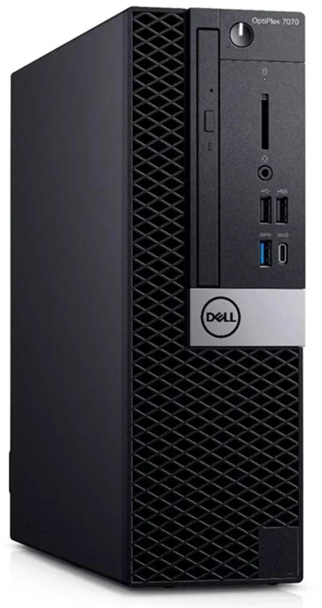 Alt view image 2 of 5 - Dell OptiPlex 7070 SFF PC Windows 11 | Hexa-Core i5 9th gen CPU | 16GB RAM | 512GB SSD | 22" LCD