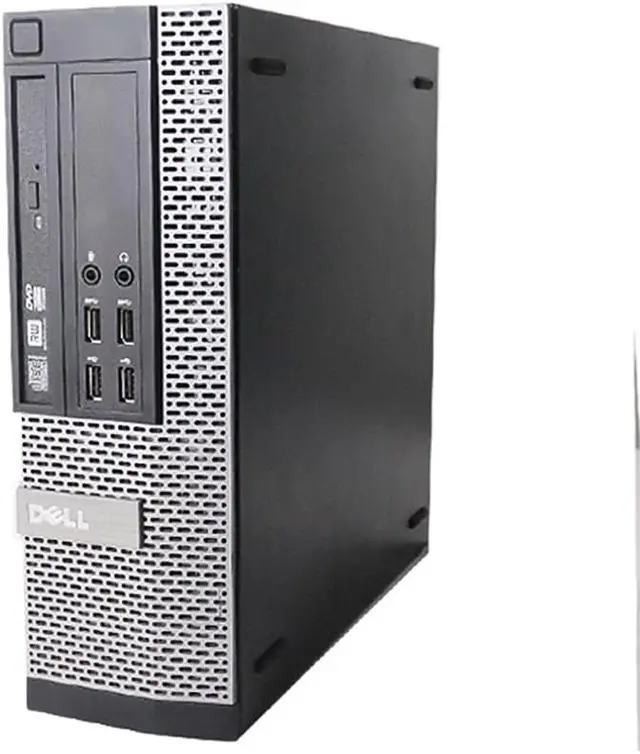 Alt view image 2 of 4 - Dell Desktop Computer i5 Intel Quad-Core CPU 3020 SFF 3.4 GHz 8 GB DDR3 RAM NEW 512 GB SSD Hard Drive DVDRW WiFi Windows 10 Pro PC Dell OptiPlex Desktop Computer for School, Business, and Work