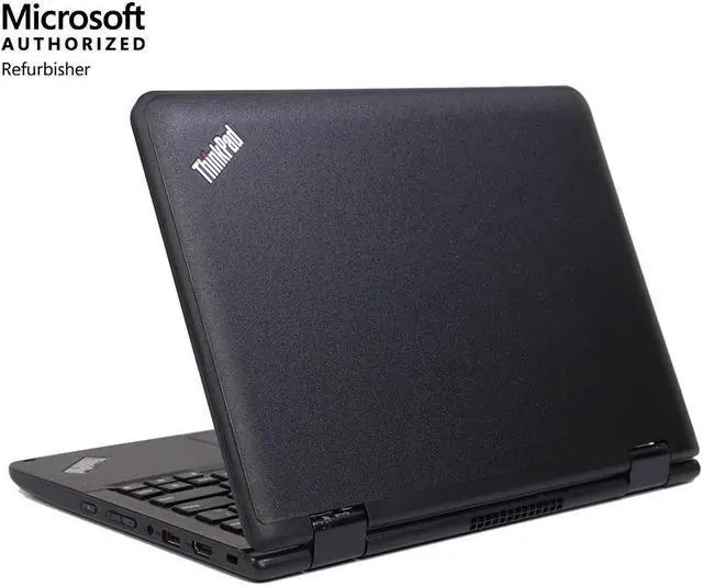 Alt view image 6 of 7 - Lenovo ThinkPad Yoga 11e 2-in-1 Laptop/Tablet 11.6" HD Touchscreen Laptop Windows 10 Home Intel N2930 Processor 1.60 GHz 4GB RAM 128GB SSD Webcam Wi-Fi Bluetooth 4.0 HDMI USB 3.0 10-Point Touchscreen