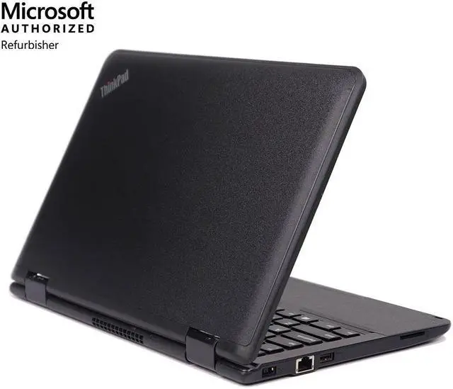 Alt view image 4 of 7 - Lenovo ThinkPad Yoga 11e 2-in-1 Laptop/Tablet 11.6" HD Touchscreen Laptop Windows 10 Home Intel N2930 Processor 1.60 GHz 4GB RAM 128GB SSD Webcam Wi-Fi Bluetooth 4.0 HDMI USB 3.0 10-Point Touchscreen