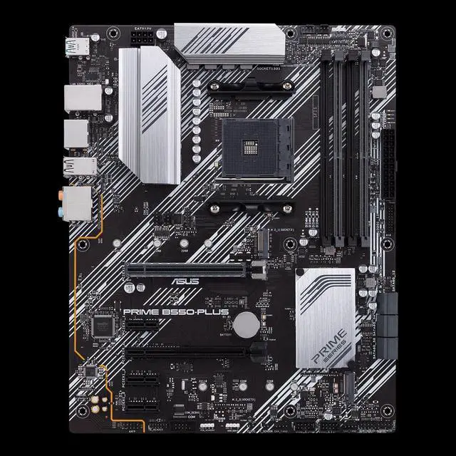 Main image of ASUS PRIME B550-PLUS AMD Socket B550 AM4 ATX M.2 Desktop Motherboard A