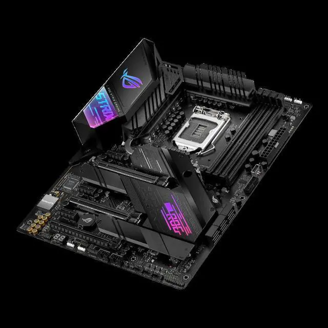 Alt view image 5 of 6 - ASUS ROG STRIX Z490-E GAMING Intel Z490 1200 LGA ATX M.2 Desktop Motherboard A