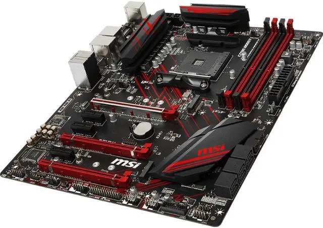Alt view image 10 of 11 - MSI PERFORMANCE GAMING X470 GAMING PLUS AM4 AMD X470 SATA 6Gb/s USB 3.1 HDMI ATX AMD Motherboard