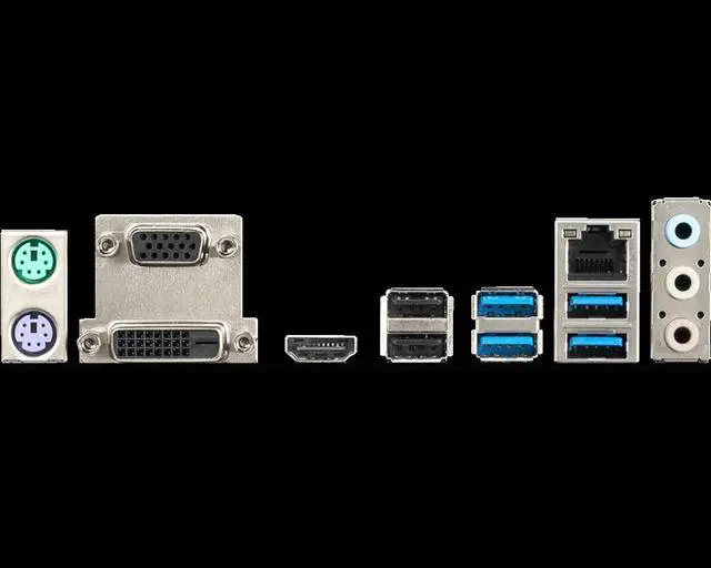Alt view image 4 of 4 - MSI B450M PRO-M2 MAX AMD B450 Socket AM4 DDR4 32GB Micro ATX Motherboard