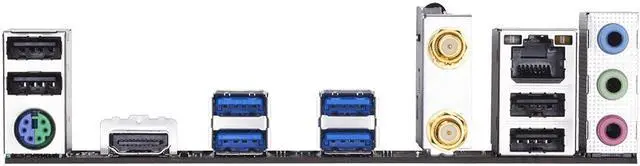 Alt view image 4 of 4 - Gigabyte B450M DS3H WIFI-Y1 AMD Socket B450 AM4 MicroATX M.2 Desktop Motherboard