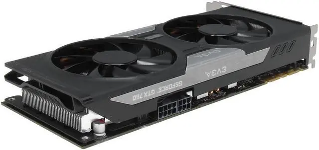 Alt view image 4 of 4 - EVGA GeForce GTX 760 Super Clocked ACX 2GB GDDR5 02G-P4-2765-KR Video Graphic Card GPU