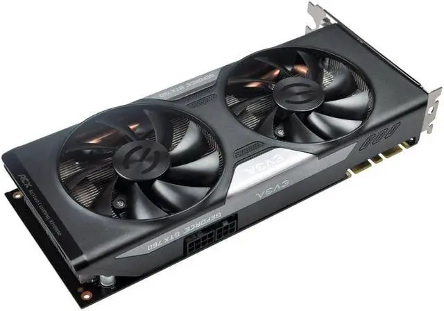 Alt view image 2 of 2 - EVGA GeForce GTX 760 ACX 2GB GDDR5 02G-P4-2763-KR Video Graphic Card GPU
