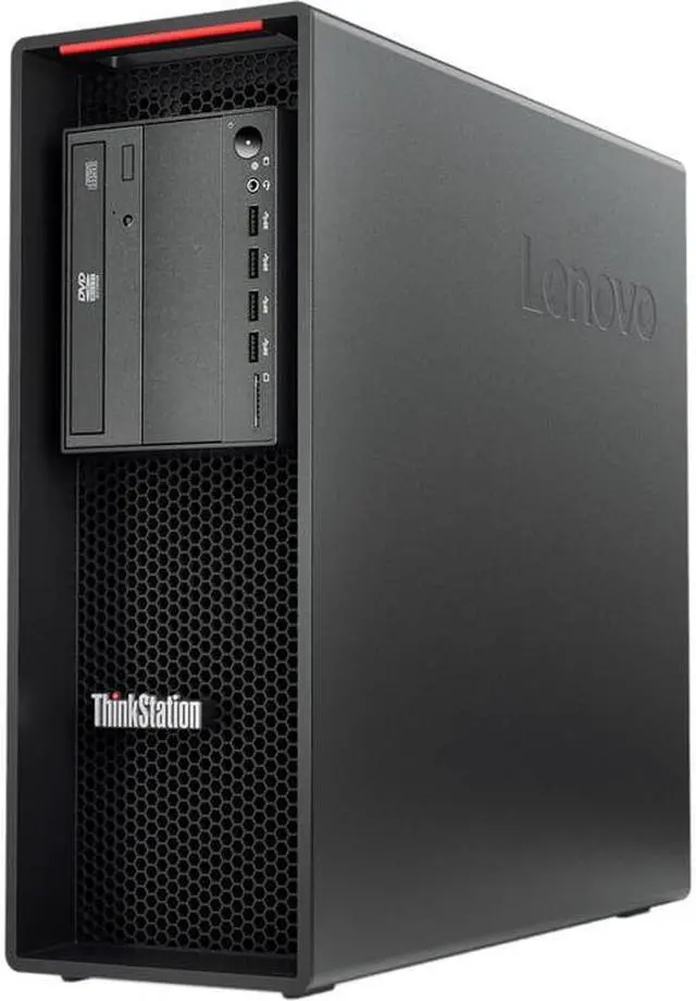 Alt view image 4 of 4 - Lenovo ThinkStation P520 W-2125 32GB RAM 512GB SSD 1GB Tower Desktop PC