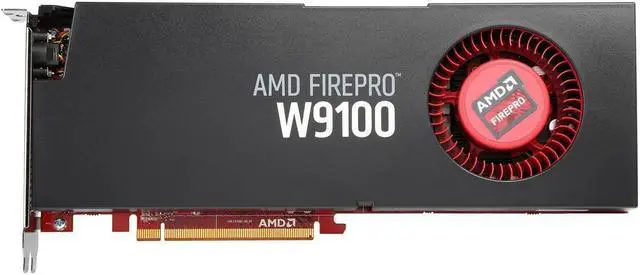 Alt view image 2 of 5 - AMD FirePro W9100 Single Fan 16GB GDDR5 FirePro W9100 Video Graphic Card GPU