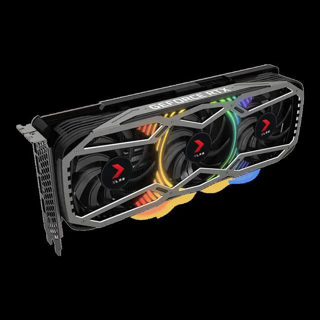 Alt view image 3 of 7 - PNY GeForce RTX 3080 XLR8 Gaming REVEL EPIC-X 10GB GDDR6X VCG308010TFXPPB Video Graphic Card GPU