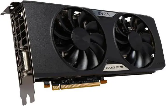 Main image of EVGA GeForce GTX 960 FTW ACX 2.0+ 2GB GDDR5 02G-P4-2968-KR Video Graphic Card GPU