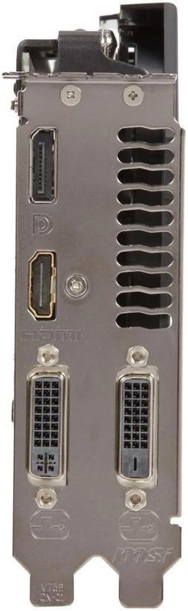 Alt view image 6 of 6 - MSI Radeon R9 270 Twin Frozr 2GB GDDR5 R9 270 GAMING 2G Video Graphic Card GPU