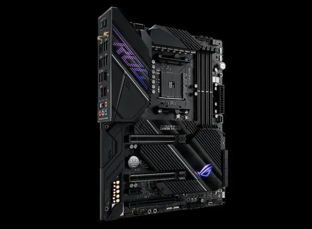 Alt view image 2 of 5 - ASUS ROG CROSSHAIR VIII DARK HERO AMD Socket AM4 ATX M.2 Desktop Motherboard B