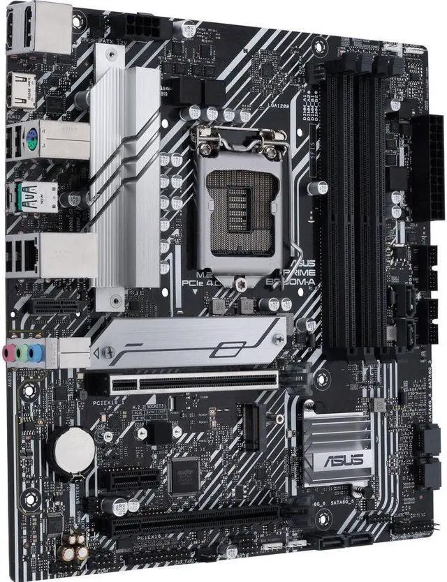 Alt view image 2 of 3 - ASUS PRIME B560M-A Intel B560 1200 LGA MicroATX M.2 Desktop Motherboard B