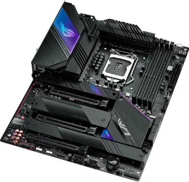 Alt view image 4 of 6 - ASUS ROG STRIX Z590-E GAMING WIFI Intel Z590 1200 LGA ATX Desktop Motherboard A