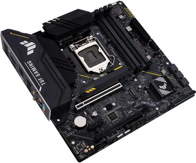 Alt view image 3 of 6 - ASUS TUF GAMING B560M-PLUS WIFI Intel B560 1200 LGA MicroATX Desktop Motherboard