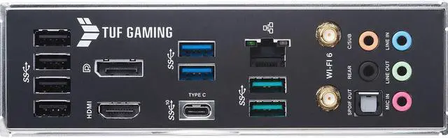 Alt view image 4 of 6 - ASUS TUF GAMING B560M-PLUS WIFI Intel B560 1200 LGA MicroATX Desktop Motherboard