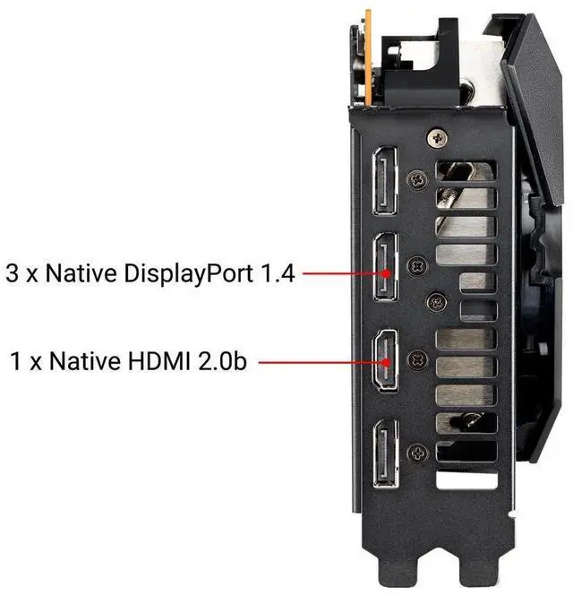 Alt view image 4 of 4 - ASUS Radeon RX 5600 XT TOP 6GB GDDR6 ROG-STRIX-RX5600XT-T6G-GAMING Video Graphic Card GPU - OEM