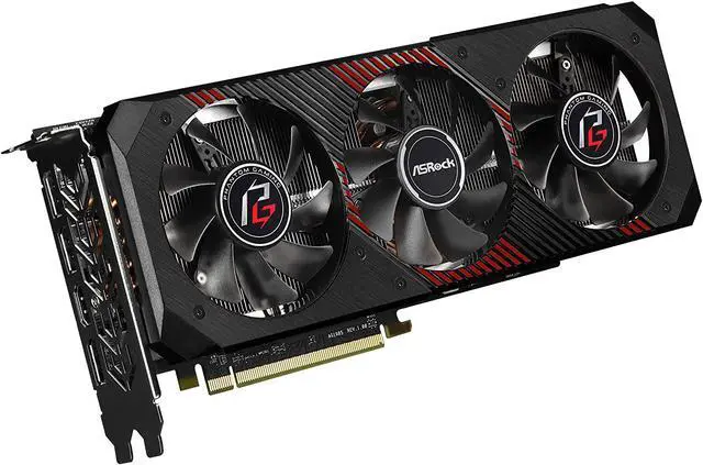 Alt view image 3 of 3 - ASROCK Radeon 5700 XT Phantom 8GB GDDR6 RX5700XT PG E Video Graphic Card GPU - OEM