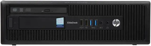 Main image of HP EliteDesk AMD A4-7300B 8GB RAM 500GB HDD 705 G1 SFF Desktop PC