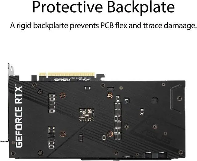 Alt view image 4 of 5 - ASUS GeForce RTX 3070 DUAL 8GB GDDR6 DUAL-RTX3070-8G Video Graphic Card GPU